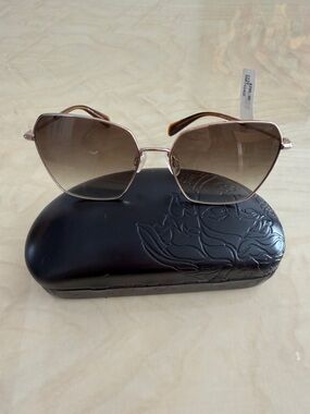 rag & bone Brown Tortoiseshell Eyeglass Temple Arm
